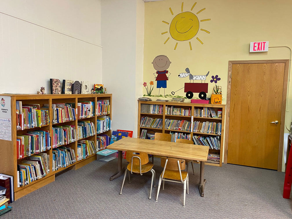 Children's Area Inside White Lake Library