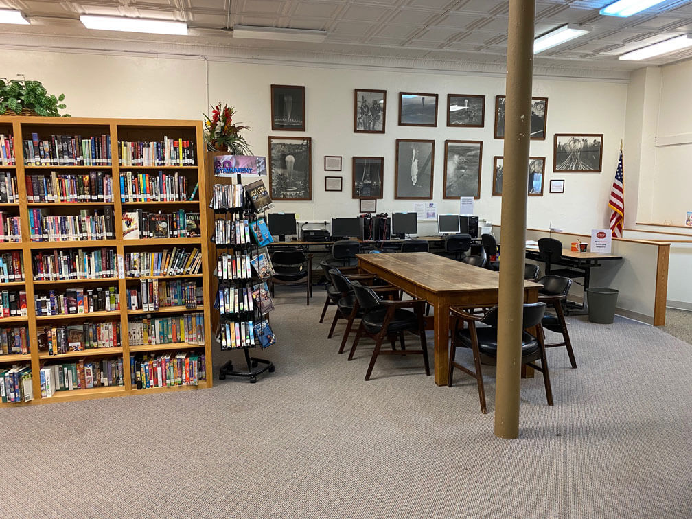 Interior of White Lake Library